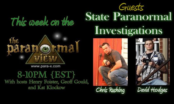 State Paranormal Investigations