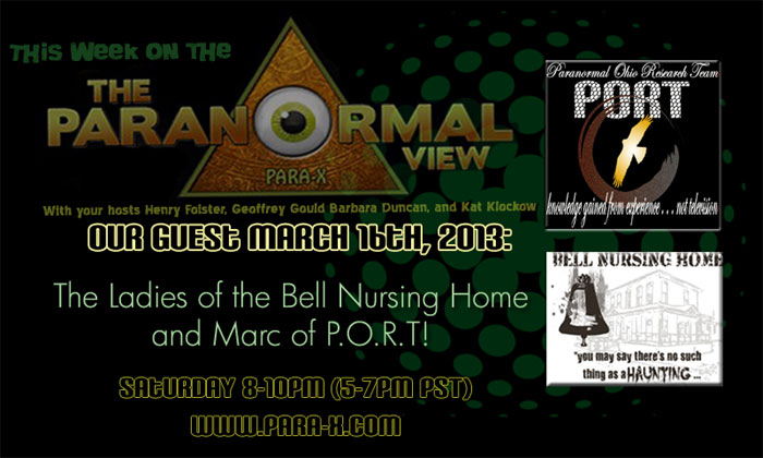 Paranormal Ohio Research Team [P.O.R.T.]