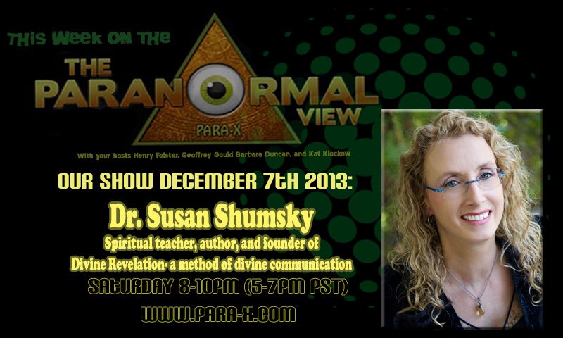 The Paranormal View 07 December 2013 edition