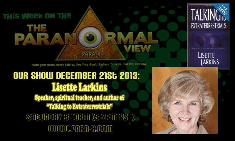 The Paranormal View 21 December 2013 edition