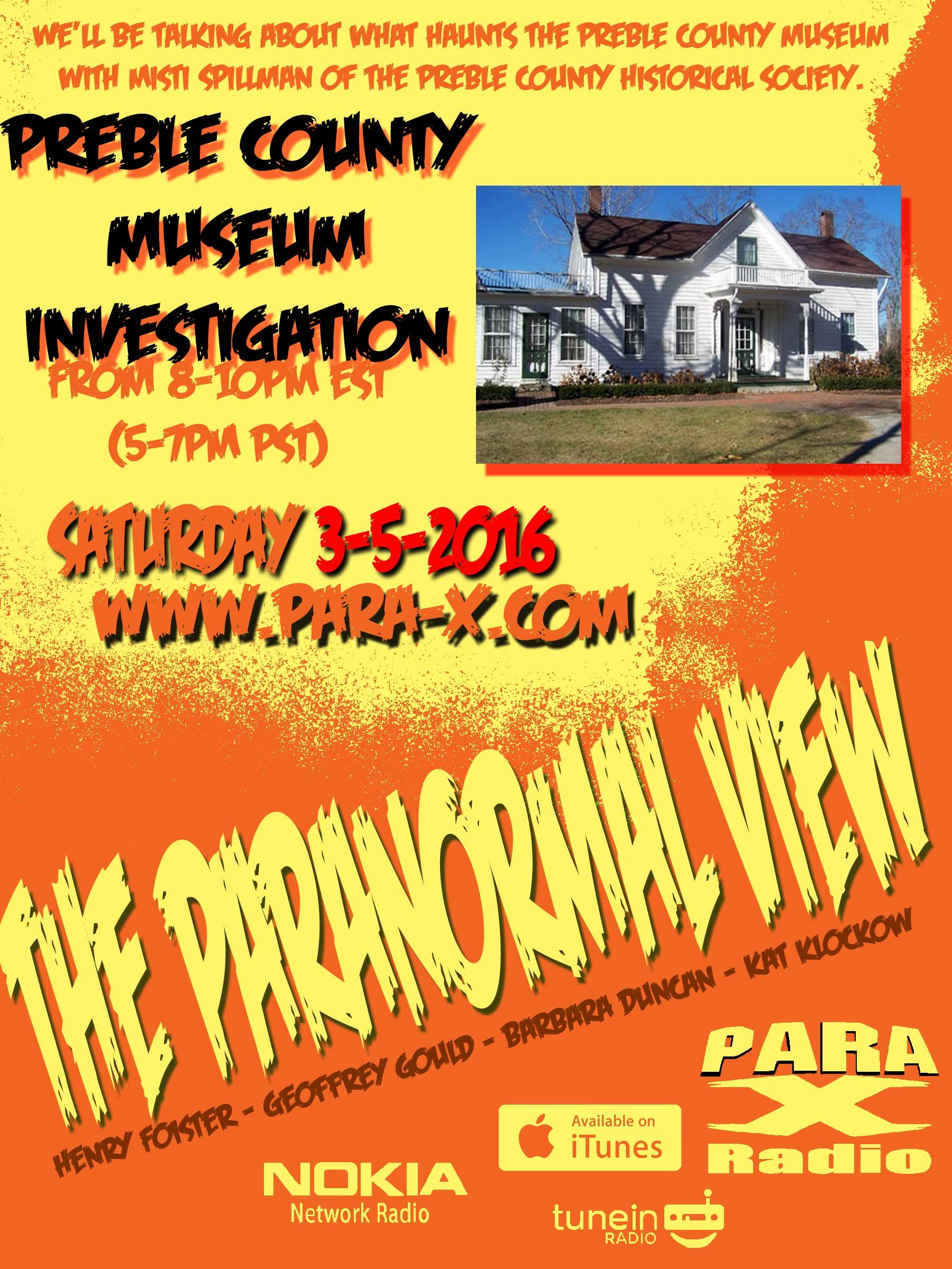 Preble County Historical Society Museum