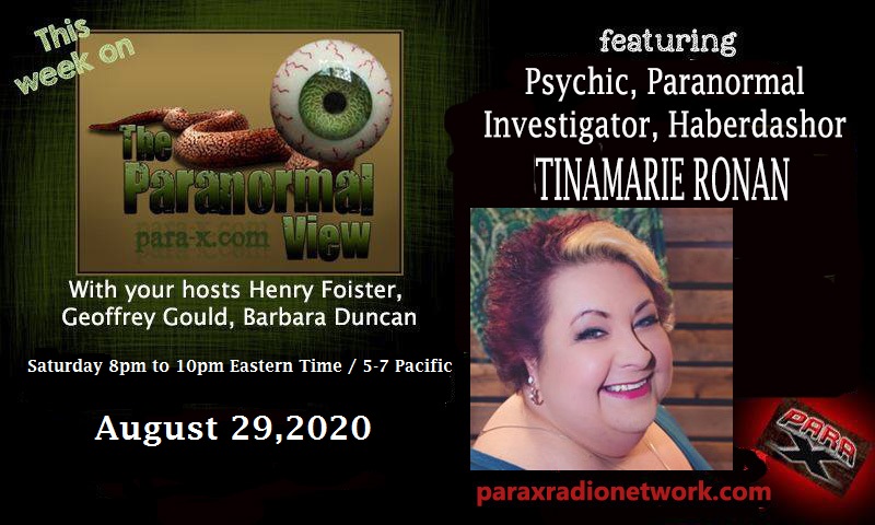The Paranormal View hosts