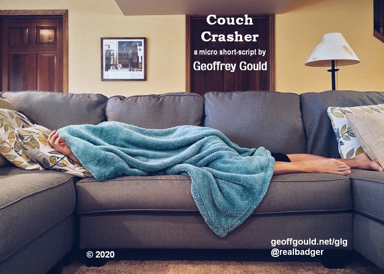 Couch Crasher Temp Poster
