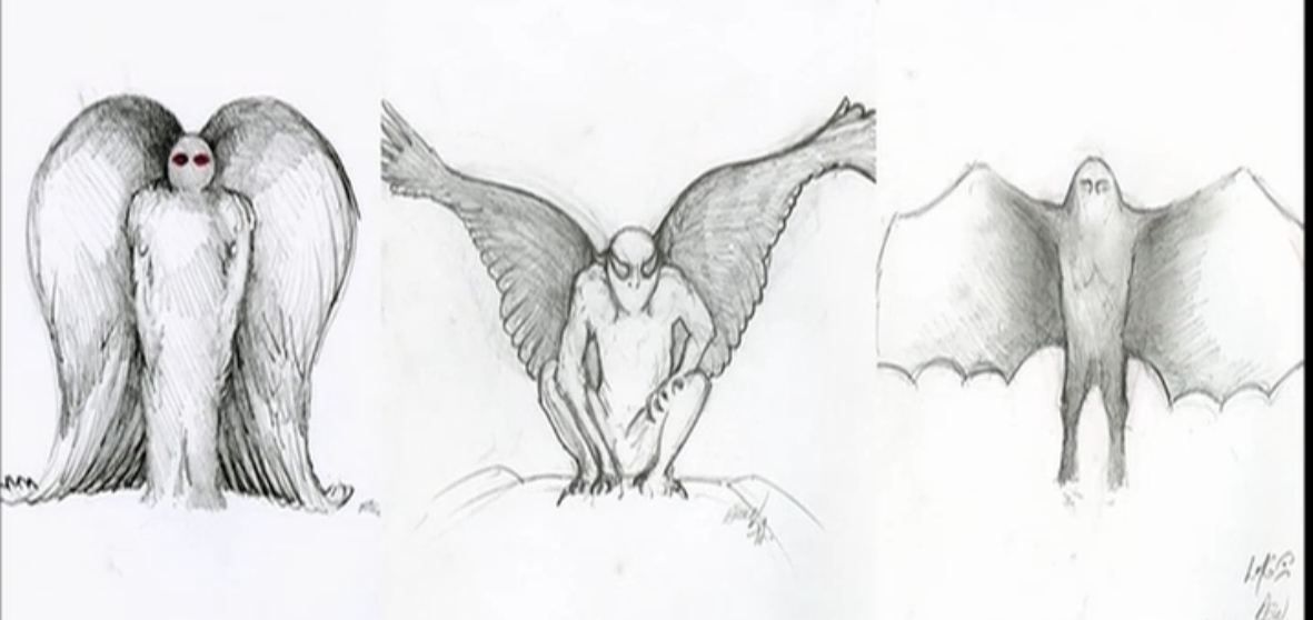 Mothman sketches