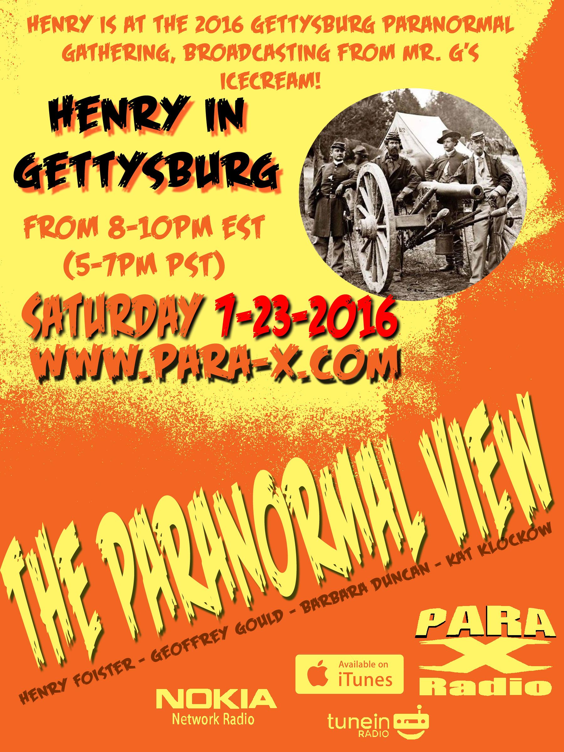 Hennry live at Mr. G's Ice Cream Parlour at the John Winebrenner House in Gettysburg, Pennsylvania